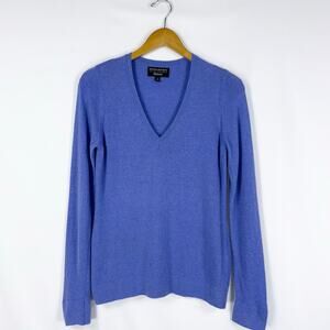 Banana Republic Filpucci Italian Merino Wool Blend Sweater Small Blue